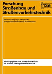 Cover von Rahmenbedingungen erfolgreicher Kompensationsmaßnahmen im Straßenbau