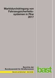 Cover von Marktdurchdringung von Fahrzeugsicherheitssystemen in Pkw 2017
