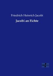 Cover von Jacobi an Fichte