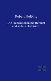 Cover von Die Präpositionen bei Herodot
