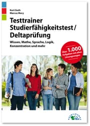 Cover von Testtrainer Studierfähigkeitstest/Deltaprüfung