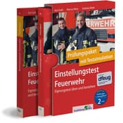 Cover von Einstellungstest Feuerwehr: Prüfungspaket mit Testsimulation
