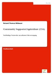 Cover von Community Supported Agriculture (CSA)