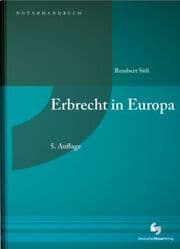 Cover von Erbrecht in Europa