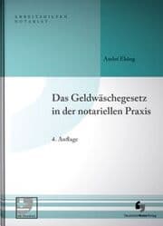 Cover von Das Geldwäschegesetz in der notariellen Praxis