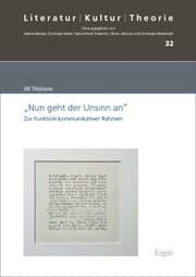 Cover von 'Nun geht der Unsinn an'