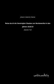 Cover von Reise durch die Vereinigten Staaten von Nordamerika in den Jahren 1818/19