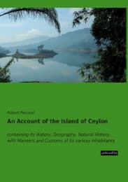 Cover von An Account of the Island of Ceylon