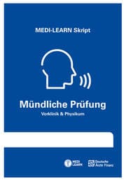 Cover von MEDI-LEARN Skript - Mündliche Prüfung