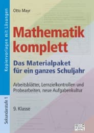 Cover von Mathematik komplett - 9. Klasse