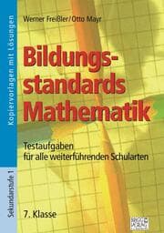Cover von Bildungsstandards Mathematik - 7. Klasse