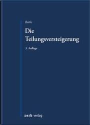 Cover von Die Teilungsversteigerung