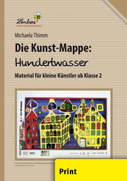 Cover von Die Kunstmappe: Hundertwasser