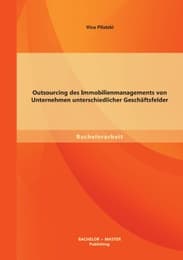 Cover von Outsourcing des Immobilienmanagements von Unternehmen unterschiedlicher Geschäftsfelder