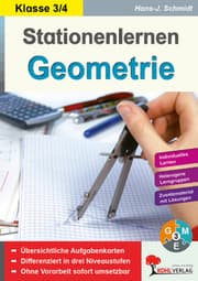 Cover von Stationenlernen Geometrie, Klasse 3-4