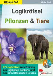 Cover von Logikrätsel Pflanzen & Tiere