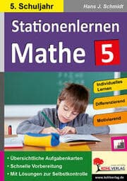 Cover von Stationenlernen Mathe / Klasse 5