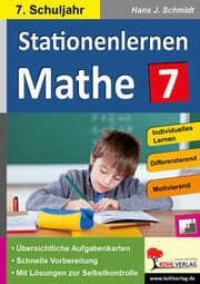Cover von Kohls Stationenlernen Mathe, 7. Schuljahr