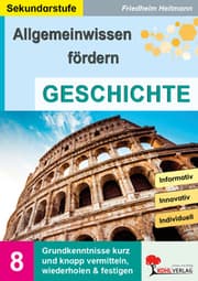 Cover von Allgemeinwissen fördern Geschichte