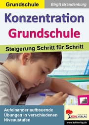 Cover von Konzentration Grundschule
