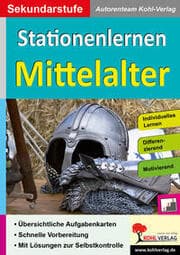 Cover von Stationenlernen Mittelalter