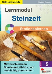 Cover von Lernmodul 5: STEINZEIT / Stationenlernen