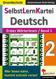 Cover von SelbstLernKartei Deutsch 2