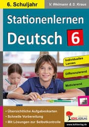 Cover von Stationenlernen Deutsch / Klasse 6