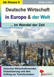 Cover von Deutsche Wirtschaft in Europa und der Welt ... im Wandel der Zeit