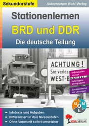 Cover von Kohls Stationenlernen BRD und DDR - Die deutsche Teilung