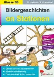 Cover von Bildergeschichten an Stationen 5./6. Schuljahr