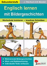 Cover von Englisch mit Bildergeschichten, Sekundarstufe