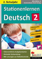 Cover von Stationenlernen Deutsch - Klasse 2