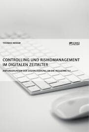 Cover von Controlling und Risikomanagement im digitalen Zeitalter. Anforderungen der Digitalisierung an die Industrie 4.0