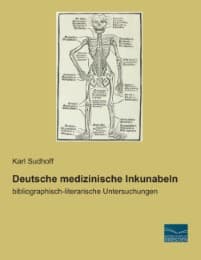 Cover von Deutsche medizinische Inkunabeln