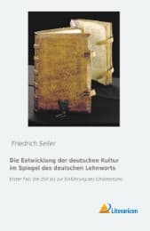 Cover von Die Entwicklung der deutschen Kultur im Spiegel des deutschen Lehnworts