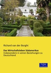 Cover von Das Wirtschaftsleben Südamerikas