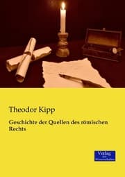 Cover von Geschichte der Quellen des römischen Rechts