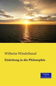 Cover von Einleitung in die Philosophie