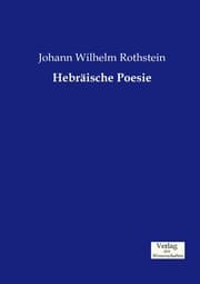 Cover von Hebräische Poesie