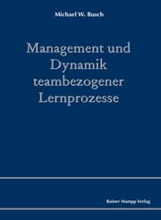 Cover von Management und Dynamik teambezogener Lernprozesse