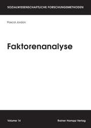 Cover von Faktorenanalyse