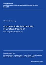Cover von Corporate Social Responsibility in Limelight-Industrien