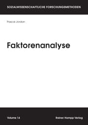 Cover von Faktorenanalyse