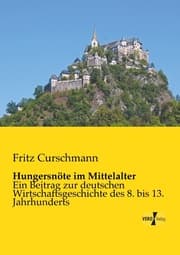Cover von Hungersnöte im Mittelalter