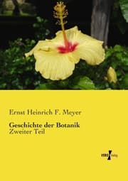 Cover von Geschichte der Botanik