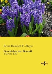 Cover von Geschichte der Botanik