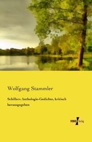 Cover von Schillers Anthologie-Gedichte, kritisch herausgegeben