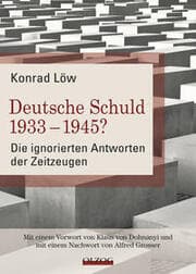 Cover von Deutsche Schuld 1933-1945?