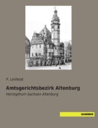 Cover von Amtsgerichtsbezirk Altenburg
